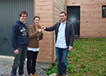Livraison d'une maison en bois ECOP Habitat