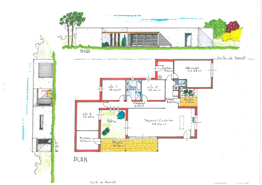 plan maison ecologique