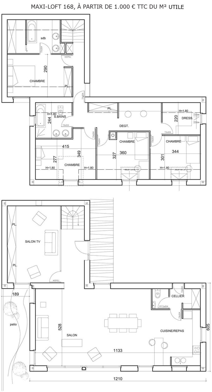 plan maison ecologique