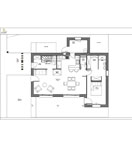 Plan maison ecologique Medium Loft RDC 129