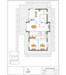 Plan de maison écologique Maxi Loft RDC