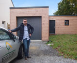 Livraison d'une maison ECOP Habitat en Loire Atlantique.