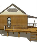 Maison écologique portable par Ecop Habitat