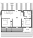 Maison ecologique medium loft 129 - etage