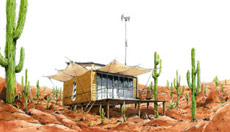 Maison écologique portable par Ecop Habitat